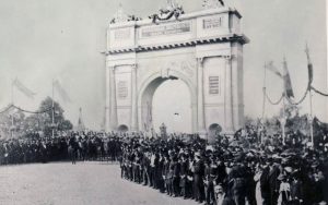 8 noiembrie 1878: Armata română victorioasă în Războiul de Independență, își face intrarea triumfală în București